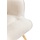 Kare DESIGN Sessel Vicky Stoff Beige Ecru