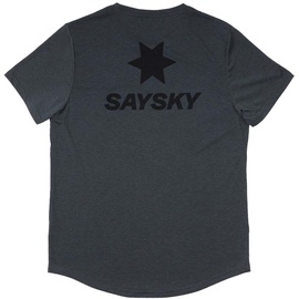 Saysky Herren Logo Motion T-shirt grau