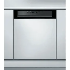 Whirlpool WBC3C26B Einbau-Geschirrspüler (teilintegrierbar, 600 mm breit, Schwarz)