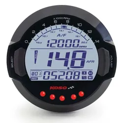Luft/ Kraftstoffmesser und Drehzahlmesser Koso DL-03A mit BOSCH® LSU 4.9 Sensor