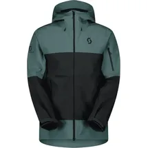 Scott Explorair 3L Skijacke Frozen Blue/Black M