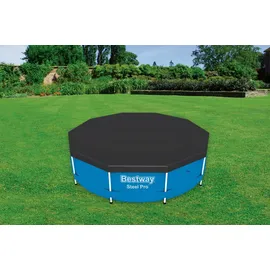 BESTWAY Flowclear Poolabdeckung schwarz Ø 305 cm