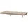 Mendler Wandtisch HWC-H48 120 x 76 x 60 cm braun