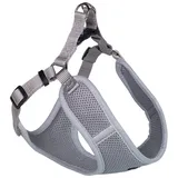 Nobby Hundegeschirr Mesh Reflect grau