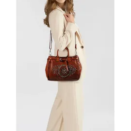 Campomaggi Rossella Henkeltasche Leder Brown