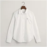 GANT Damen Slim Stretch Oxford Shirt Klassisches Hemd, weiß 36