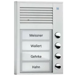 TCS PAK04EN KompaktAP-Türst.1reihig, 4Tast