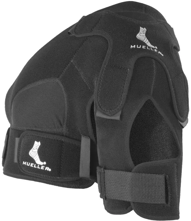 Mueller Shoulder Support 1 St schwarz Unisex