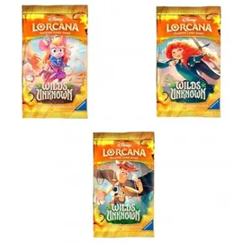 Ravensburger Disney Lorcana Wilds Unknown Booster Display
