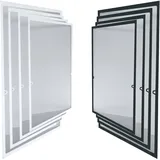 Grafner Grafner® Insektenschutz Fliegengitter 120x140 cm, Fenstergitter anthrazit IS11076