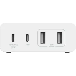 Belkin WCH010VFWH Ladegerät für Mobilgeräte Weiß Indoor