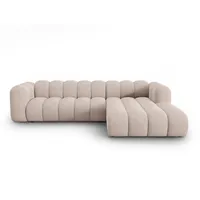 Micadoni Ecksofa Lupine, modular 4-Sitzer beige