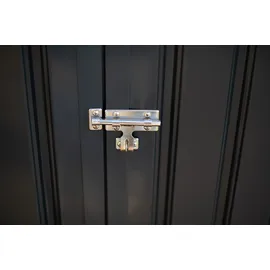 Westmann Mülltonnenbox für 3 Tonnen 235 x 97 x 128 cm dunkelgrau