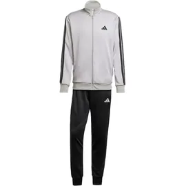 adidas 3 Stripes French Terry Trainingsanzug Grau XL