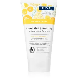 Olival Immortelle Nourishing Peeling sanftes Haut-Peeling für trockene und empfindliche Haut 75 ml