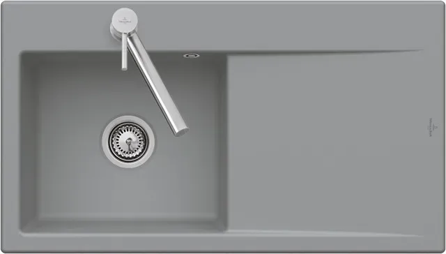Villeroy & Boch Einbauspüle Subway Style 50 Flat 33511F 1000x510mm IB re Keram. Ivory cplus, 33510FF 33510FFU