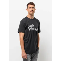Jack Wolfskin T-Shirt »BRAND T M« Jack Wolfskin black S (48)