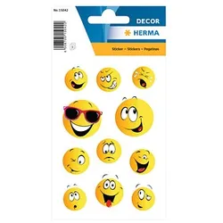 HERMA Aufkleber 15042 Smiley, 33 Etiketten