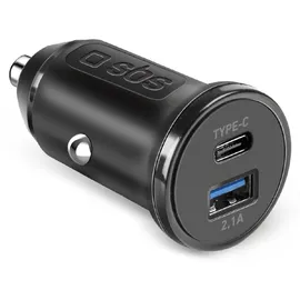 SBS TECRTC1USB2AUL Zigarettenanzünder 5 V Schwarz