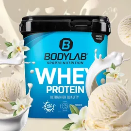Bodylab24 Whey Protein Vanille Softeis Pulver 1000 g