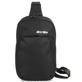 Heinrich Sieber Sling Bag 4 Liter schwarz