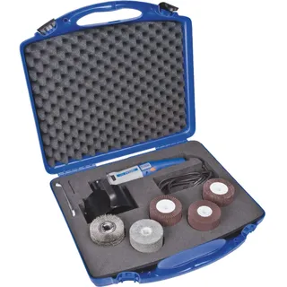 pferd tools PFERD 3-tlg. Walzenschleifer UWER 15/40 230 V im Set mit Lamellenwalzen Ø 100x100 und Zubehör