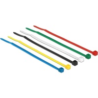 DeLock Kabelbinder farbig, 100mm x 2.5mm, 100 Stück 18627