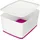 Leitz MyBox Aufbewahrungsbox 38,5 x 31,8 x 19,8 cm 1-tlg. weiß/pink
