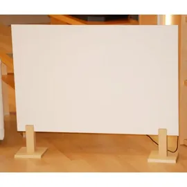 infranomic Slim-Line 120x60cm Infrarotheizung weiß 700W, 1200x600 mm (GHE-Pw-SL-126)