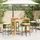 vidaXL Gartenbar-Set 5-tlg. Braun