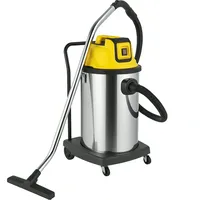 2mgoods 1500W industriestaubsauger 60L Gelb, beutellos mit waschbarem Baumwollfilter