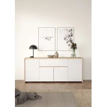 INOSIGN Sideboard Neirone ¦ weiß ¦ Maße cm B: 197,1 H: 83,8 T: 48.1