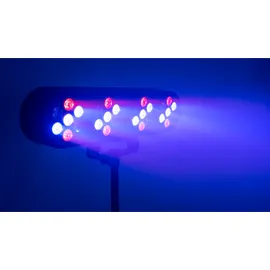 Party Light & Sound FUNLED Lichtshow mit 4 Effekten auf Teleskopstativ