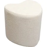 Kare Hocker Lovely Polyester 34 x 36 x 36 cm Creme