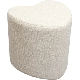 Kare Hocker Lovely Polyester 34 x 36 x 36 cm Creme