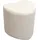 Kare Hocker Lovely Polyester 34 x 36 x 36 cm Creme