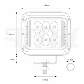 amio 02422 Arbeitsscheinwerfer