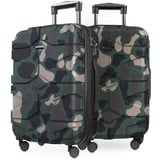 Hauptstadtkoffer - X-Kölln - 2er Koffer-Set Handgepäck Trolley-Set Rollkoffer Reisekoffer, TSA, (S & S), Camouflage matt