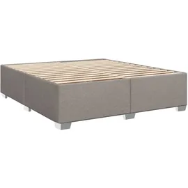 vidaXL Boxspringbett 180 x 200 cm Taupe