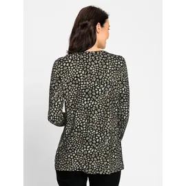 Inspirationen Tunikashirt schwarz 36