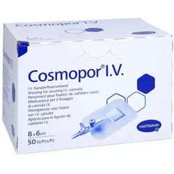 Cosmopor I.v. Kanülenfixierverband 6x8 Cm