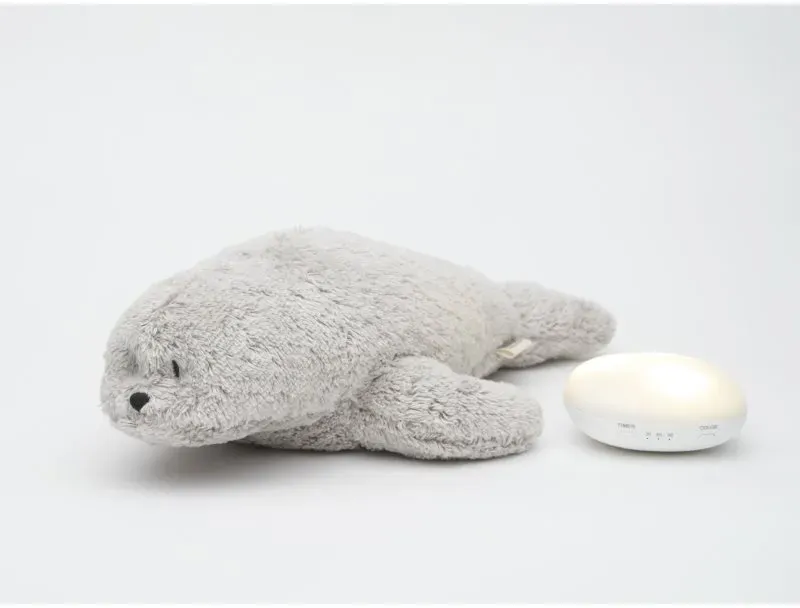 Moonie Seal Schmusetuch Organic Grey 1 St.