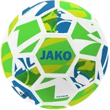 Jako River 350g Leicht-Fußball Kinder 673 weiß/neongrün/neongelb 290g 4
