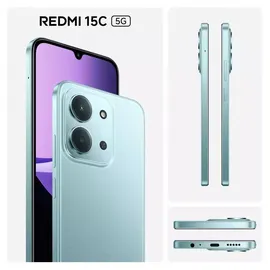 Xiaomi Redmi 15C 5G 8 GB RAM 256 GB Mint Green