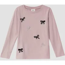 s.Oliver Langarm-Jerseyshirt mit Schleifen-Details - 116/122