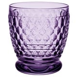 Villeroy & Boch Boston Lavender Becher Lila 200 Ml, Spülmaschinenfest, Wasserglas Violett, Trinkglas, Glas Rund, Glas Bunt, Saftglas, Buntes Glas, Kristallglas