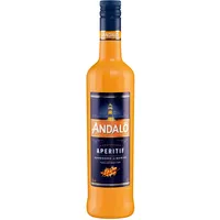 ANDALÖ (0,7l) – Nordischer Aperitif mit fruchtig-frischer Note – Genuss als Spritz mit Prosecco, als Longdrink und Cocktail Basis oder pur – sommerlicher Frucht Likör - 15% Vol.