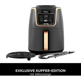 Ninja MAX AF150EUCP 5,2 l mit Zange schwarz/kupfer