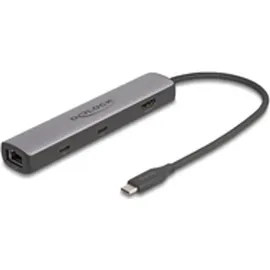 DeLock USB 40 Gbps USB Type-C Dockingstation 8K USB-C 87865