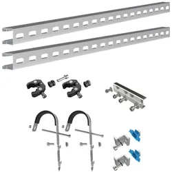 Balkonhalterung 0% MwSt §12 III UstG Befestigungssystem aus Aluminium für Balkon...